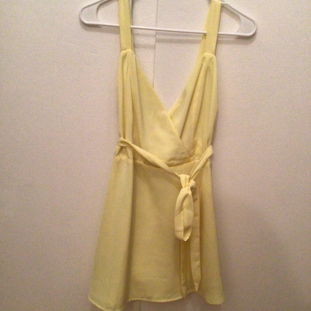Revolve “Sonya Flare” Yellow Dress